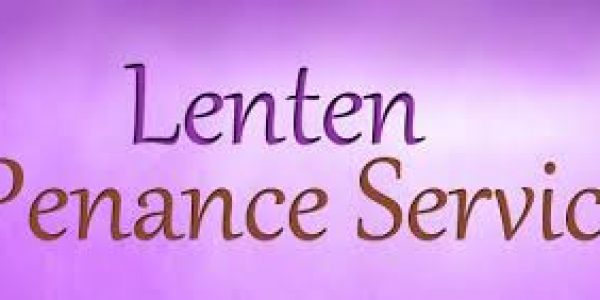 Lenten Penance Services