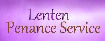 Lenten Penance Services